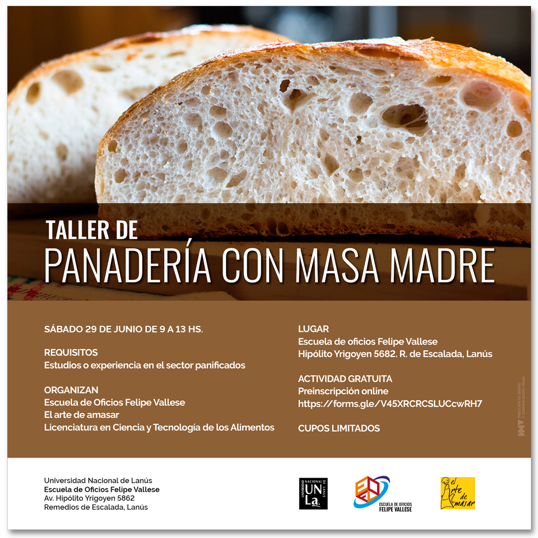 Panadería con masa madre